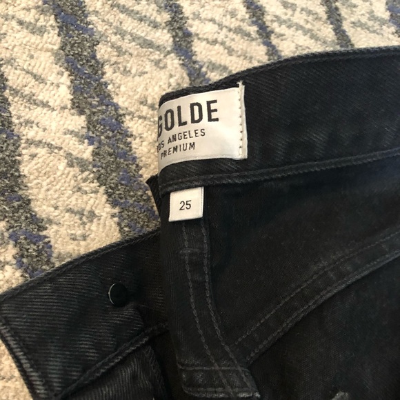 Agolde Jamie high rise classic cut off denim - Picture 3 of 4